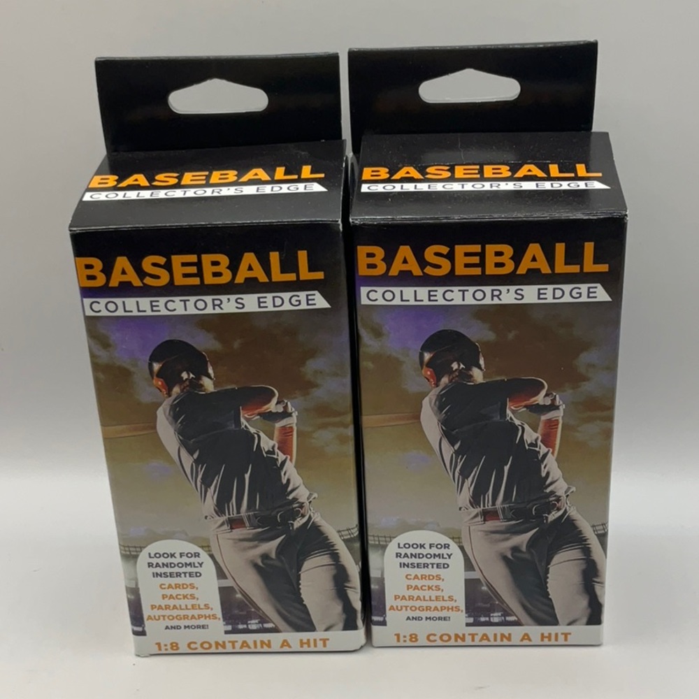 LOT OF 2 FAIRFIELD MLB BASEBALL CARD COLLECTOR'S EDGE BOX NEW SEALED 2020